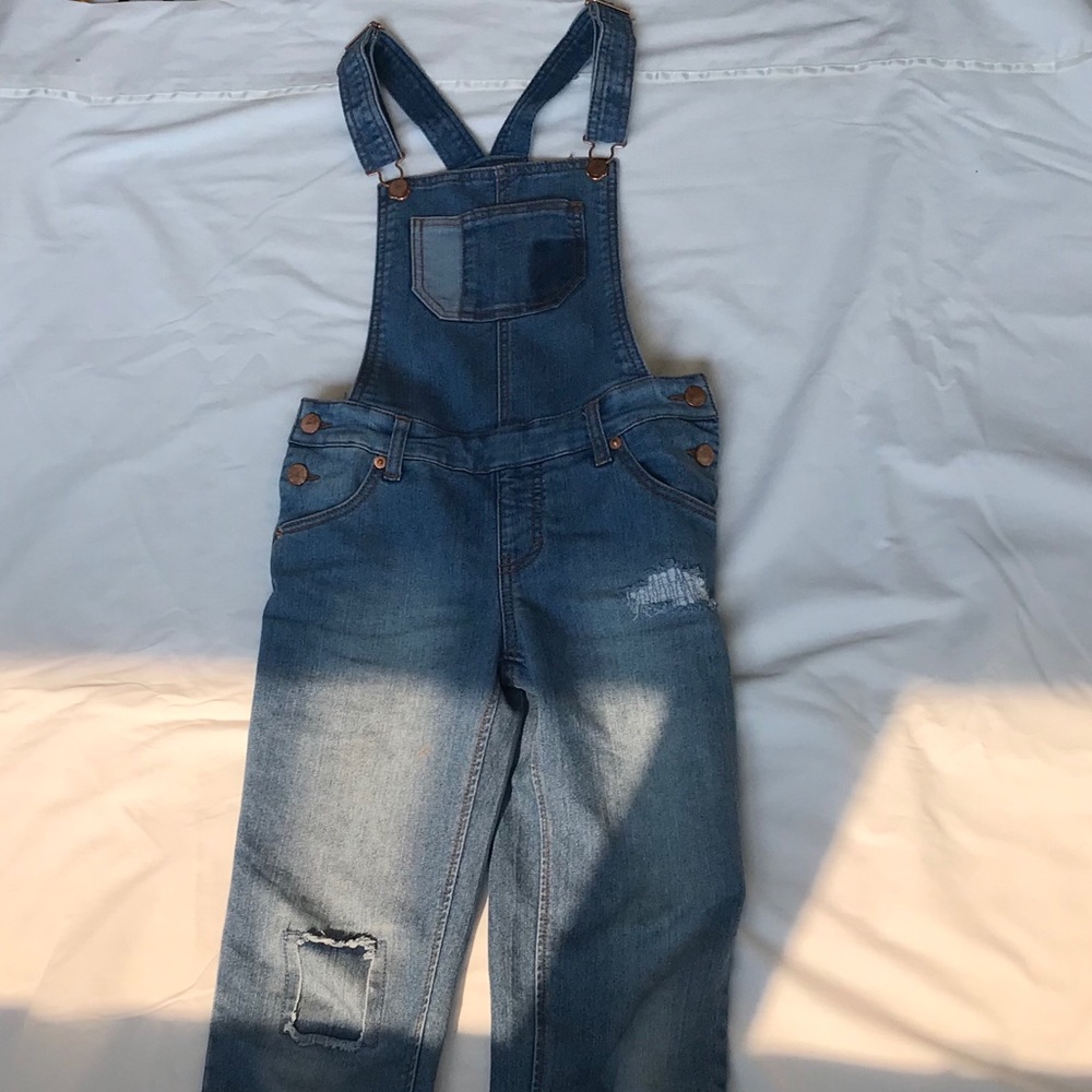 Kids Adjustable Distressed Cherokee Overalls
